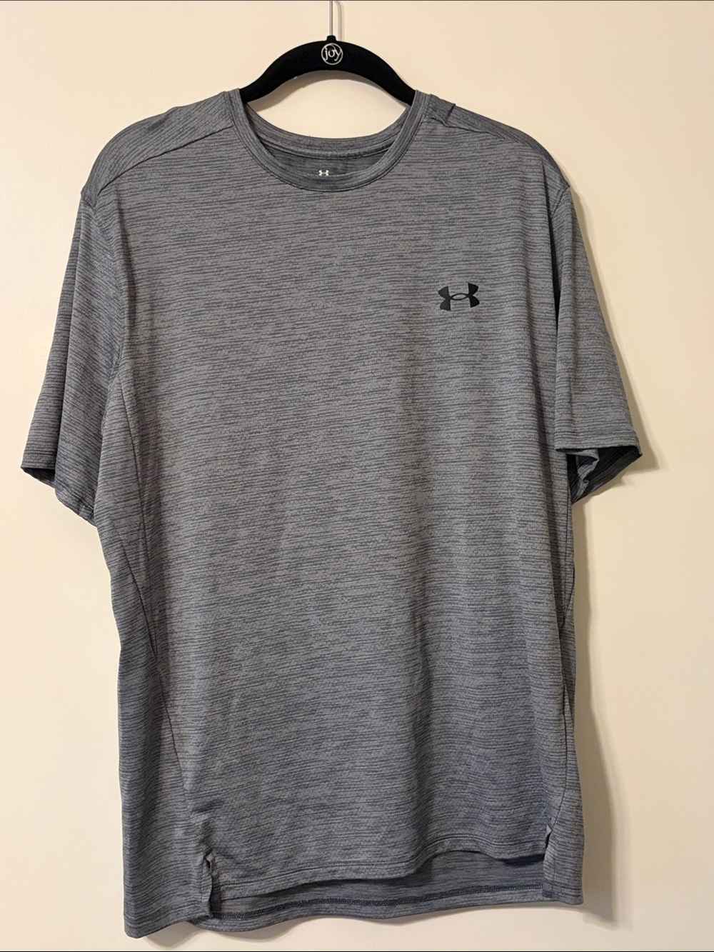 Under Armour Men's Heather Gray Short Sleeve Performance Tee